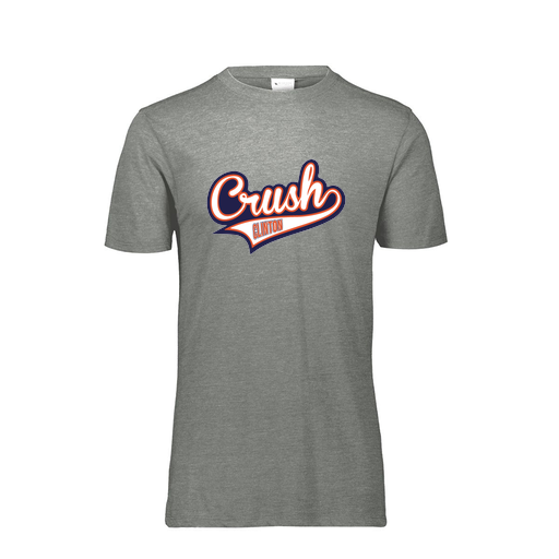 [FTSCUBGY-AS-LOGO3] Decker Men's Tri-Blend T-Shirt - Short Sleeve (Adult S, Gray, Logo 3)