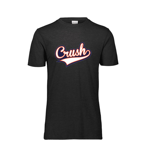 [FTSCUBBK-YS-LOGO2] Decker Youth Tri-Blend T-Shirt - Short Sleeve (Youth S, Black, Logo 2)