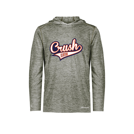 [FOLHCGGY-AS-LOGO3] Decker Men's Charge Hoodie (Adult S, Gray, Logo 3)