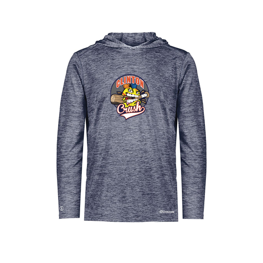 [FOLHCGNV-YS-LOGO1] Decker Youth Charge Hoodie (Youth S, Navy, Logo 1)