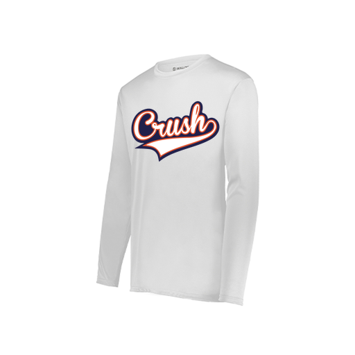 [222822.005.XS-LOGO2] Men's LS Smooth Sport Shirt (Adult XS, White, Logo 2)